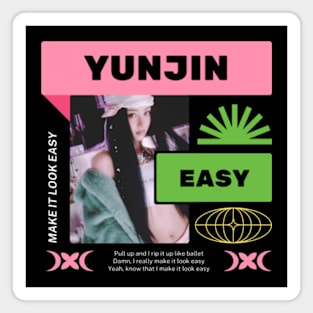 YUNJIN Easy Le Sserafim Magnet